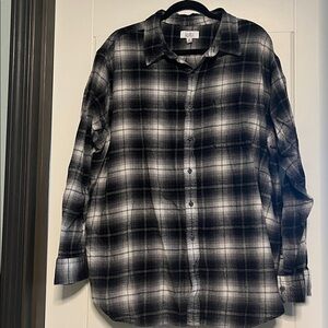Croft & Barrow Flannel Plaid Shirt